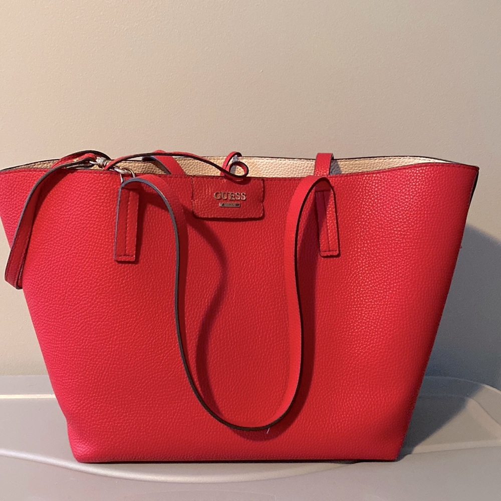 Guess large bag with removable zipper insert